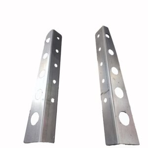 Co-driver footrest welding brackets