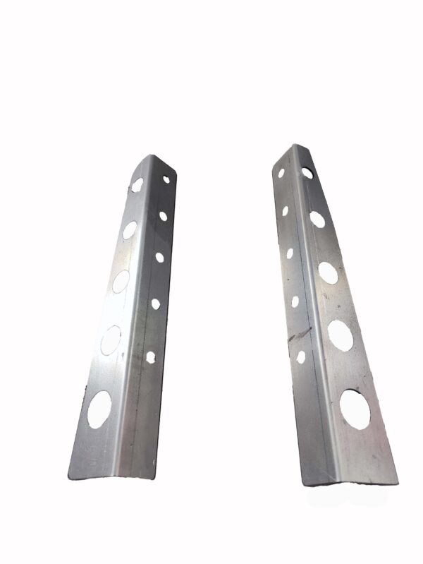 Co-driver footrest welding brackets